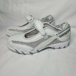 Allrounder by Mephisto Niro White Comfort Walking Shoes Women 8 M